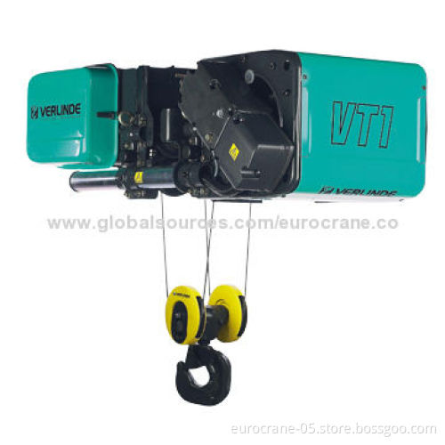 10T Electric Wire Rope Hoist, Small Fleet Angle